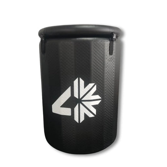 Barrel Ice Bath Cold Plunge Tub with 1 HP Chiller