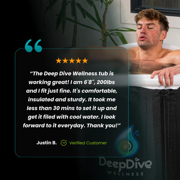 Deep Dive Portable Cold Plunge Bath