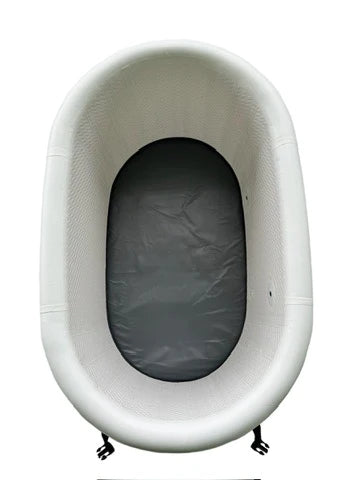 Ice Bath Tub Cold Plunge Tub with 2 Covers, Cold Water Plunge Tub - Insulated Ice Bath Cold Plunge, Portable Ice Bath Pod, Inflatable Cold Plunge Tub