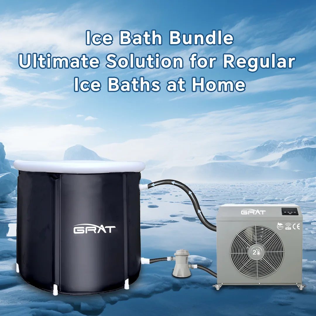 Ultimate Ice Bath Bundle Grat Cold Plunge