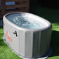 Inflatable Cold Plunge with Locking Lid and Carry Bag