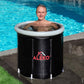 Portable Ice Bath with Cover and Carry Bag