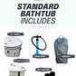 Ice Bath Tub Cold Plunge Tub with 2 Covers, Cold Water Plunge Tub - Insulated Ice Bath Cold Plunge, Portable Ice Bath Pod, Inflatable Cold Plunge Tub