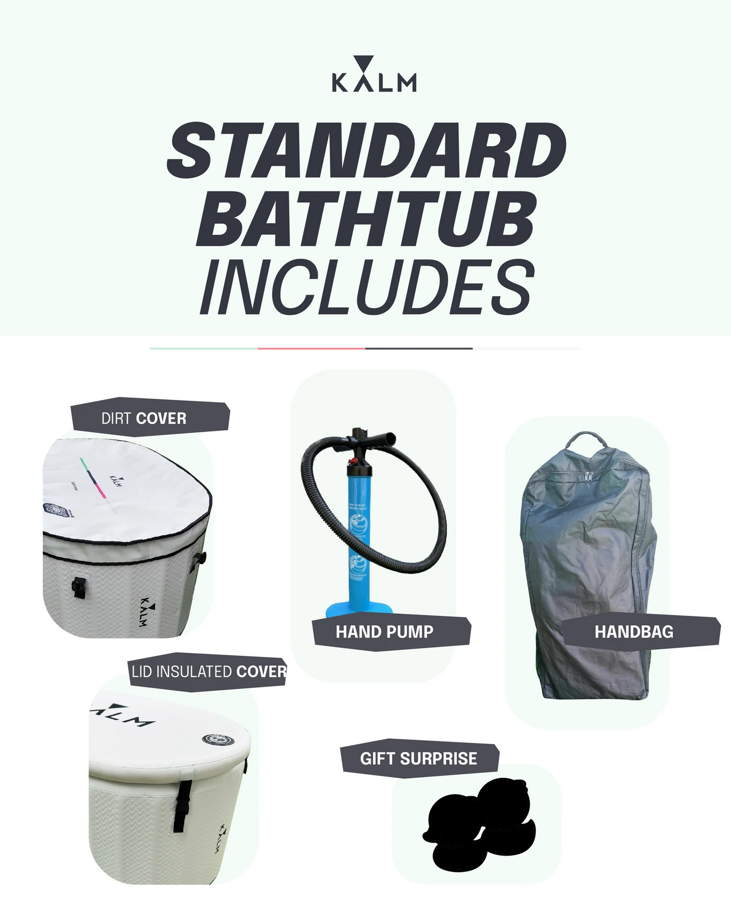 Ice Bath Tub Cold Plunge Tub with 2 Covers, Cold Water Plunge Tub - Insulated Ice Bath Cold Plunge, Portable Ice Bath Pod, Inflatable Cold Plunge Tub