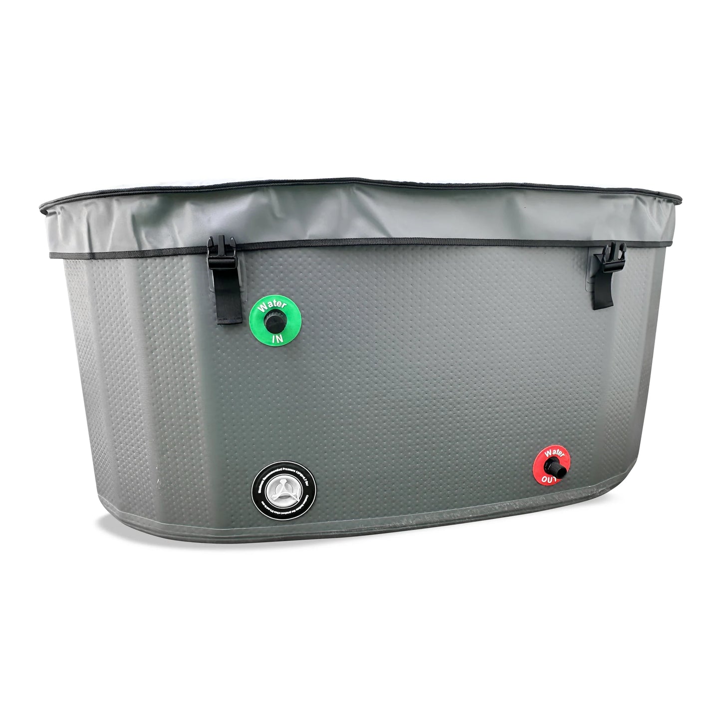 Ice Bath Tub Cold Plunge Tub with 2 Covers, Cold Water Plunge Tub - Insulated Ice Bath Cold Plunge, Portable Ice Bath Pod, Inflatable Cold Plunge Tub