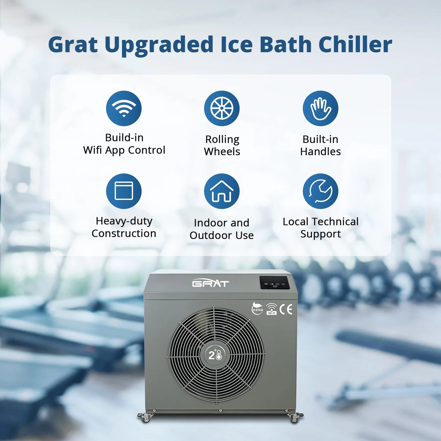 Ultimate Ice Bath Bundle Grat Cold Plunge